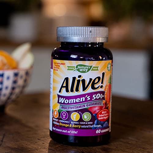 Women's 50+ Multivitamin Gummies with Fruits & Vegetables