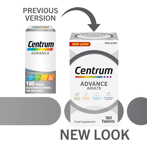 Centrum Advance Daily Multivitamin Tablets, 180 ct
