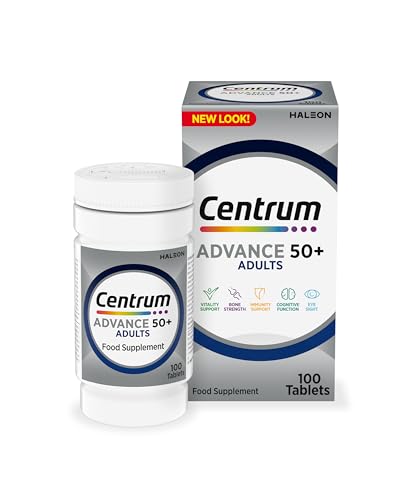 Centrum Advance 50+ Multivitamin & Mineral Supplements, 100ct