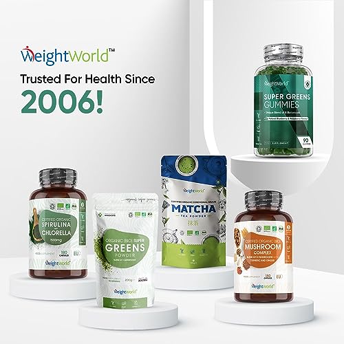 Energy-Boosting Vegan Super Greens Gummies with Blueberry & Raspberry