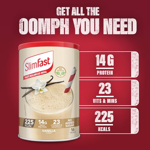 Vanilla SlimFast Shake: Balanced Meal for Weight Loss