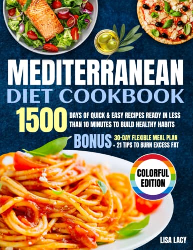 1500 Days of Quick & Easy Mediterranean Recipes
