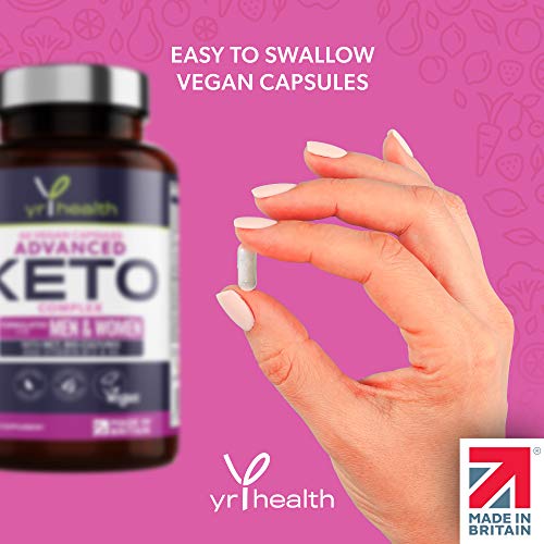 Max Strength Keto Diet Pills for Weight Loss - 60 Vegan Capsules