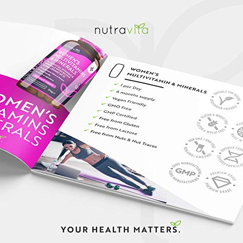 Nutravita Women's Multivitamins - 24 Essential Vitamins & Minerals