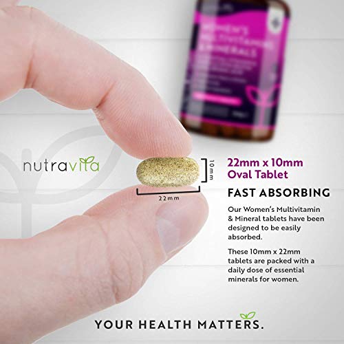 Nutravita Women's Multivitamins - 24 Essential Vitamins & Minerals