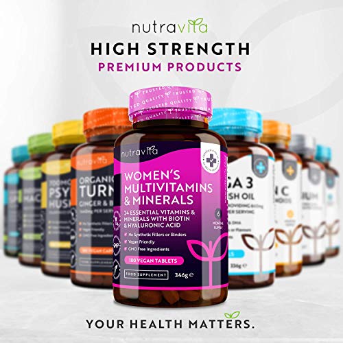 Nutravita Women's Multivitamins - 24 Essential Vitamins & Minerals