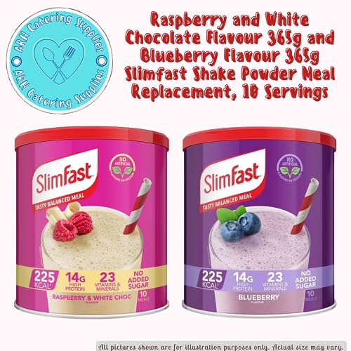 Slimfast Blueberry and Raspberry White Chocolate Shake Powder