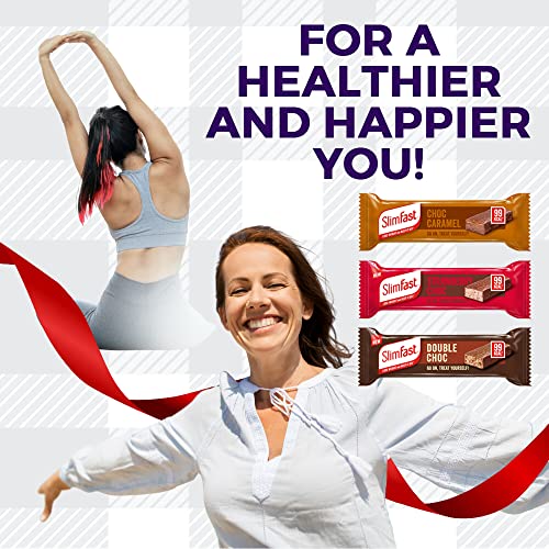 Slim Fast Strawberry Choc Snack Bar - Delicious 99Kcal Treat!