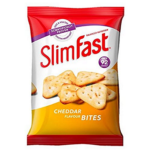 Slimfast Cheddar Bites & Pretzels Snack Pack with Waist Tape Measure
