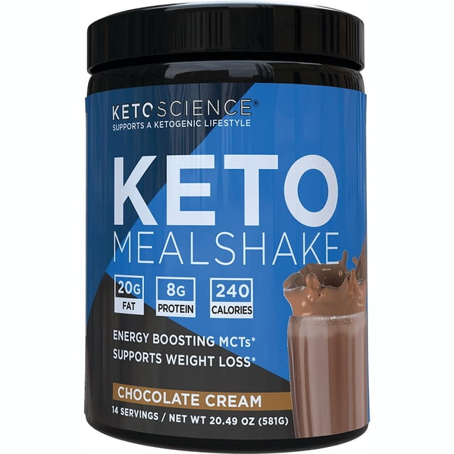 Keto Science Chocolate Meal Shake: MCTs, Protein