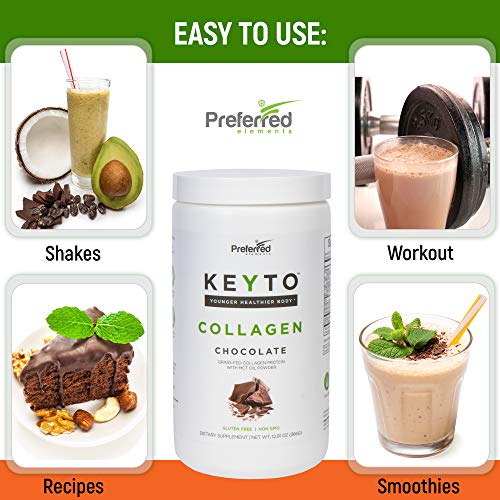 Keto Collagen Protein Powder with MCT Oil