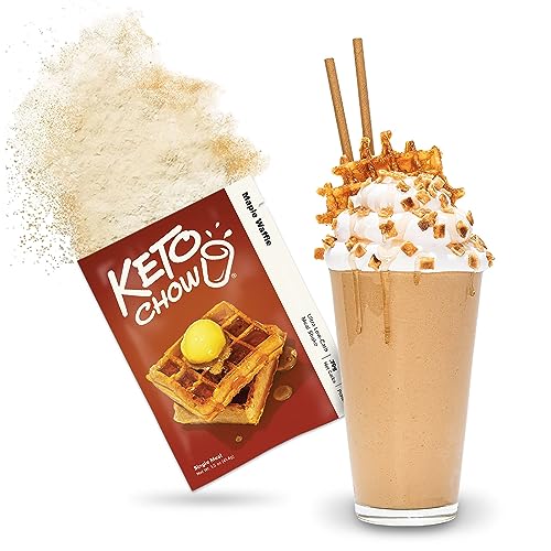 Delicious Keto Maple Waffle Meal Replacement Shake