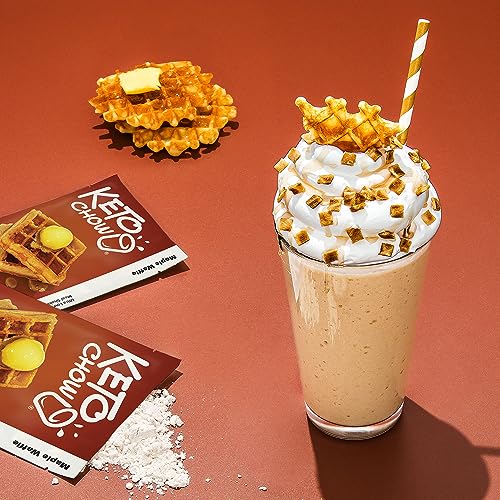 Delicious Keto Maple Waffle Meal Replacement Shake