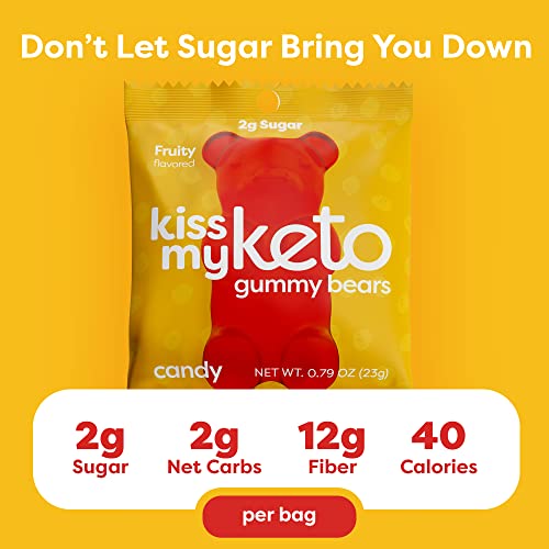 Keto Gummy Bears - Low Carb Snack (12-pack)