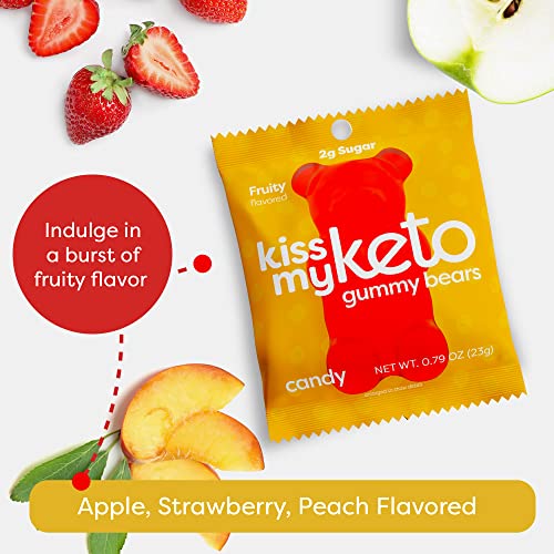 Keto Gummy Bears - Low Carb Snack (12-pack)
