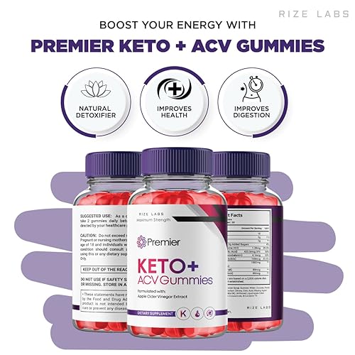 Max Strength Premier Keto ACV Gummies - Advanced Weight Loss