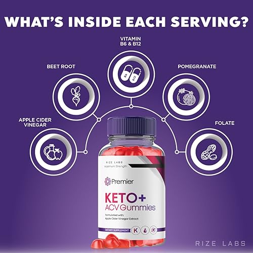 Max Strength Premier Keto ACV Gummies - Advanced Weight Loss
