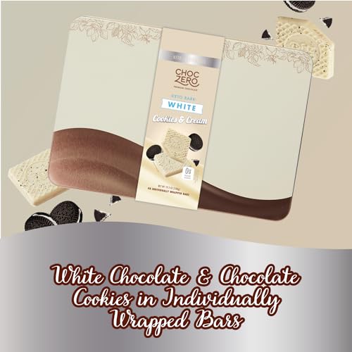 ChocZero Keto Cookies & Cream Candy Bar