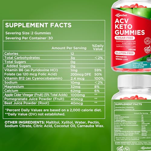 Advanced Keto ACV Gummies: Super Fat Burner