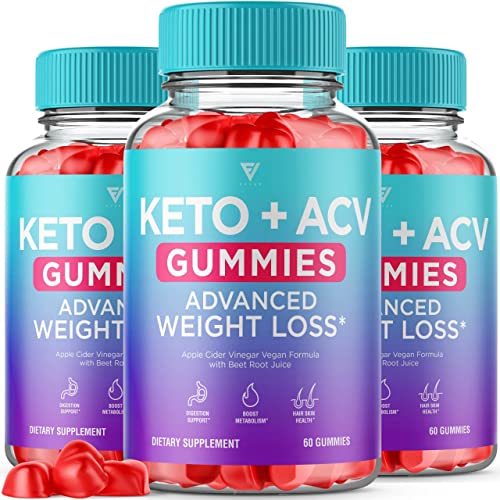 Keto ACV Gummies - Advanced Weight Loss in 3-Packs