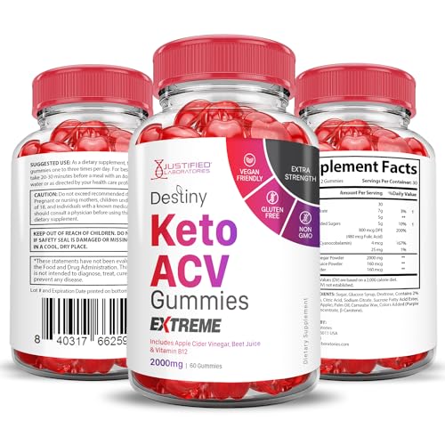 Destiny Keto ACV Gummies - Revolutionary Weight Loss Formula