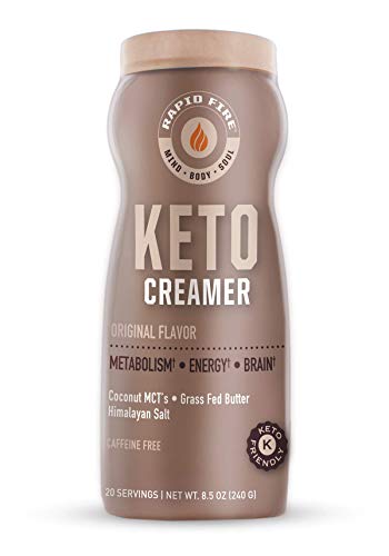 Ketogenic Creamer with MCT Oil for Energy, Metabolism - 8.5 oz