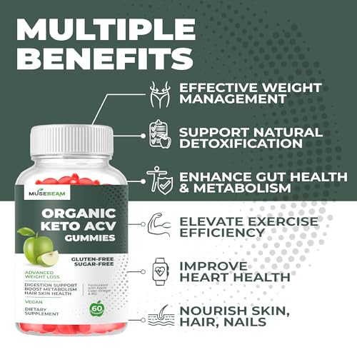 Advanced Keto ACV Gummy - Rapid Weight Loss, 1000MG