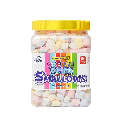Sugar-Free Freeze Dried Marshmallow Bits - Keto-Friendly 4oz