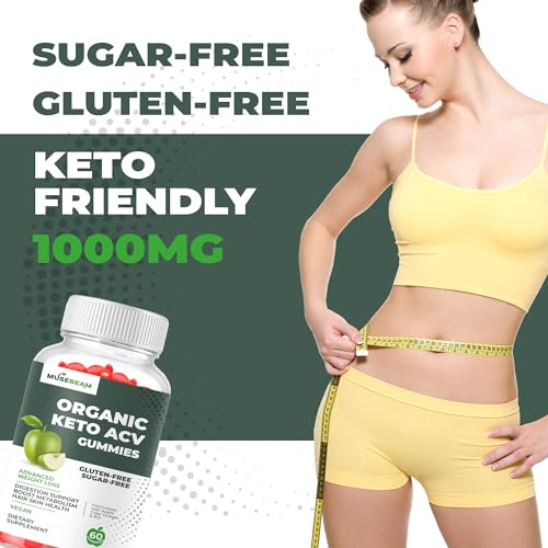 Advanced Keto ACV Gummy - Rapid Weight Loss, 1000MG