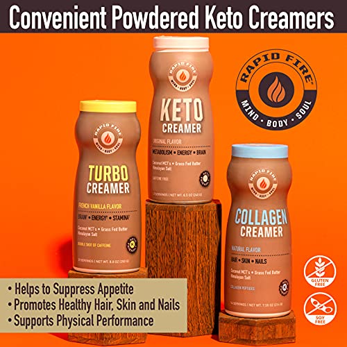 Ketogenic Creamer with MCT Oil for Energy, Metabolism - 8.5 oz