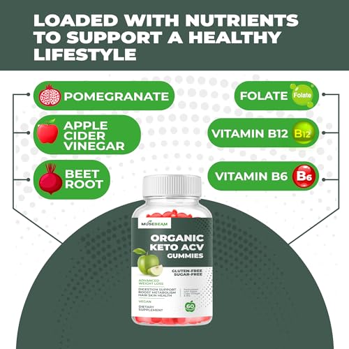 Advanced Keto ACV Gummy - Rapid Weight Loss, 1000MG