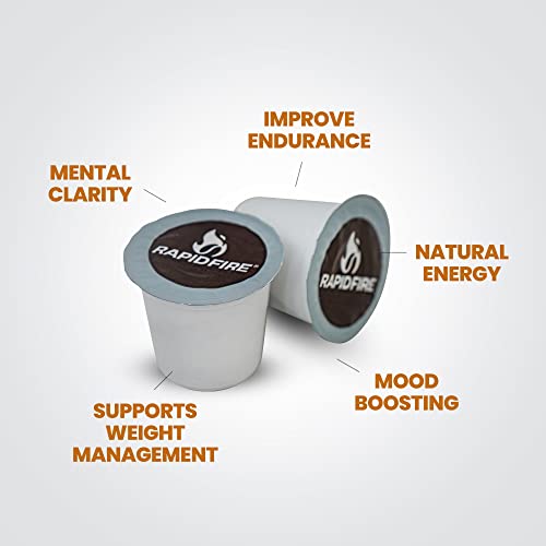 Rapidfire High Performance Keto Coffee Pods - Caramel Macchiato