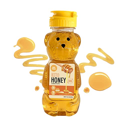 ChocZero Sugar Free Honey - Keto friendly, vegan (1 Jar, 10.5oz)