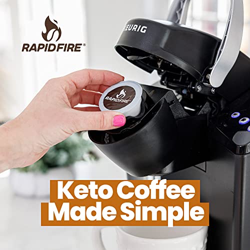 Rapidfire High Performance Keto Coffee Pods - Caramel Macchiato