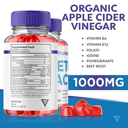 Prohealth Keto ACV Gummies for Advanced Weight Loss
