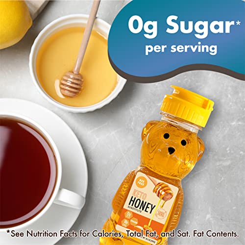 ChocZero Sugar Free Honey - Keto friendly, vegan (1 Jar, 10.5oz)