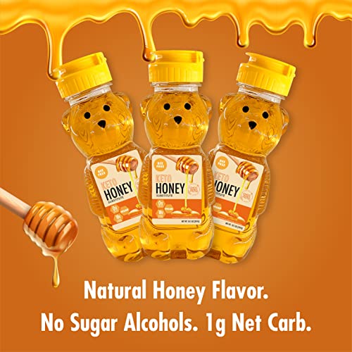 ChocZero Sugar Free Honey - Keto friendly, vegan (1 Jar, 10.5oz)