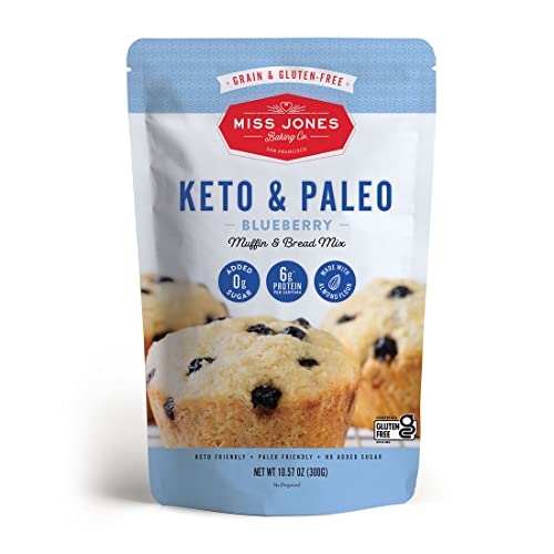 Keto Blueberry Muffin Mix - Gluten-Free & Low Carb