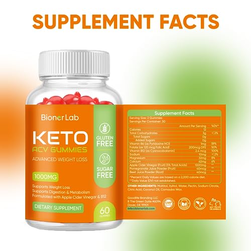 Keto ACV Gummy - Advanced Weight Loss & Belly Fat Burner
