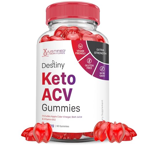 Destiny Keto ACV Gummies - Apple Cider Vinegar + Pomegranate