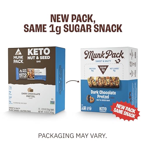 Sweet & Salty Dark Chocolate Pretzel Nut & Seed Bar