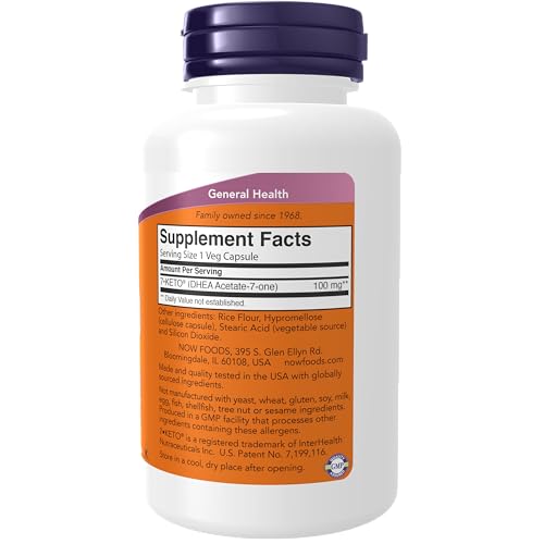 7-Keto Weight Management 100mg, 120 Veg Capsules