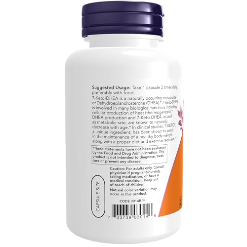 7-Keto Weight Management 100mg, 120 Veg Capsules