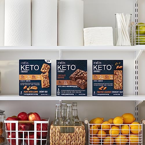 Keto-Friendly Soft Baked Chocolate Brownie Bars