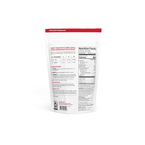 Keto King Arthur Pancake Mix, Non-GMO, Kosher, Keto-Friendly
