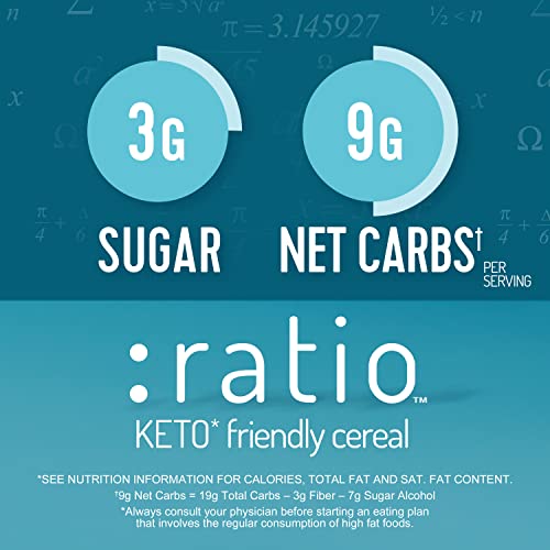 Keto Friendly Vanilla Almond Crunch Cereal, 10.4 OZ