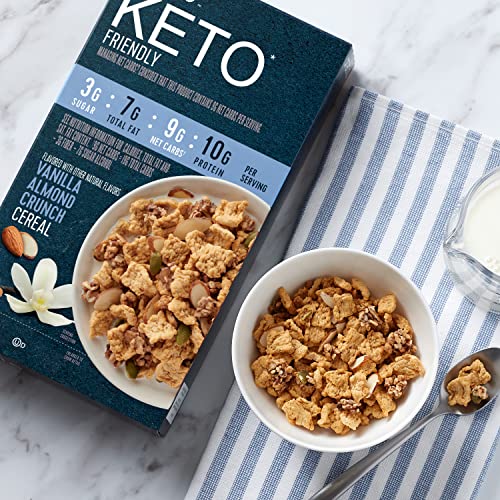 Keto Friendly Vanilla Almond Crunch Cereal, 10.4 OZ