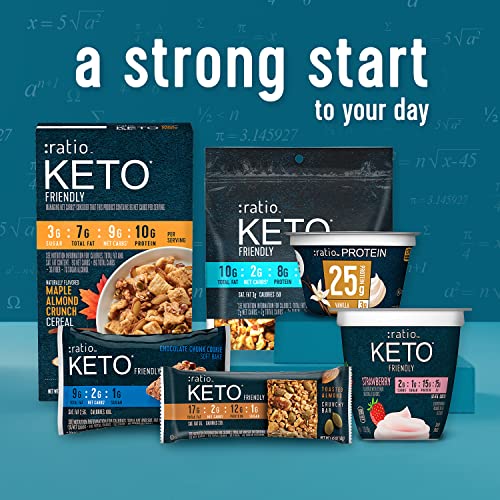 Keto Friendly Vanilla Almond Crunch Cereal, 10.4 OZ