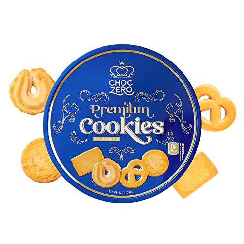 ChocZero Keto Butter Cookies - Danish Shortbread (1 tin)
