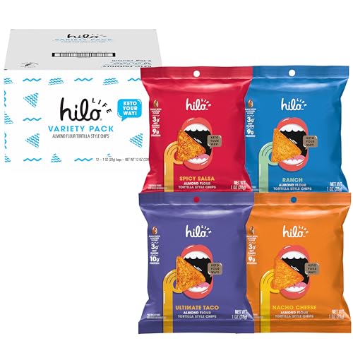 Hilo Life Low Carb Keto Chips Variety Pack